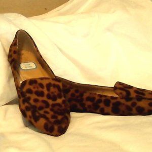 Leopard Print Flats
